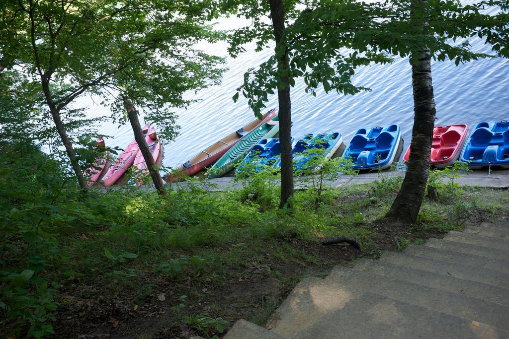 Plymouth Rock Camping Resort Rustic Cabin Elkhart Lake ภายนอก รูปภาพ